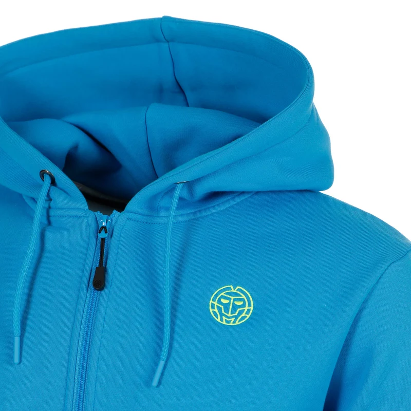 Out of Control Backprint Zip Sweatjacke Herren-blau