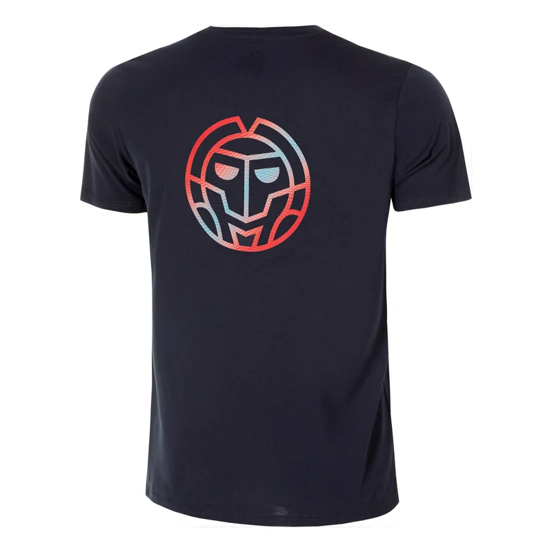 Out of Control Backprint Logo T-Shirt Herren-dunkelblau