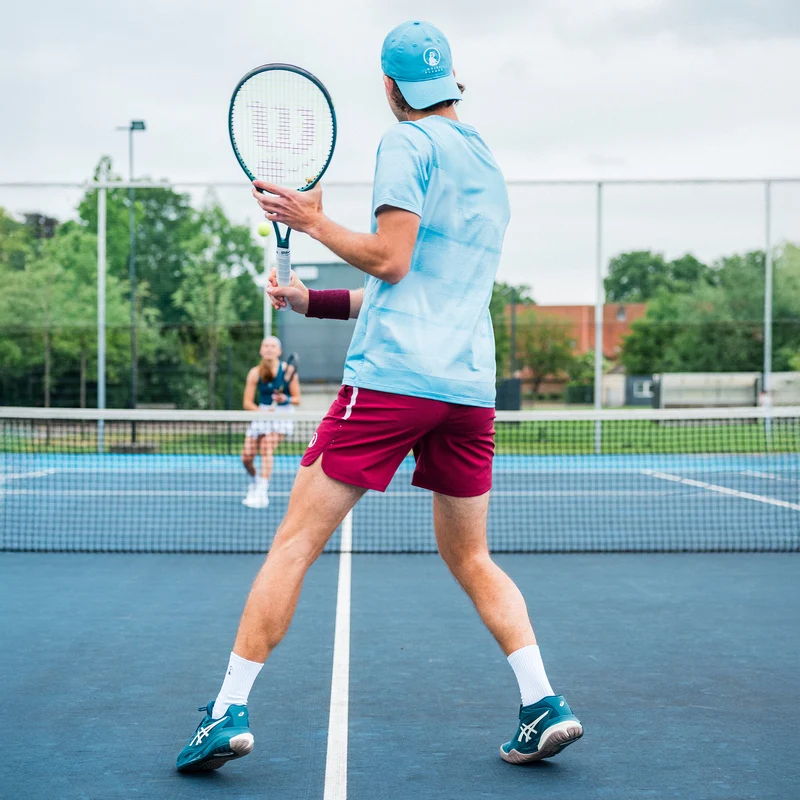 Create Drop 7in Shorts Herren-Weinrot,Weiß