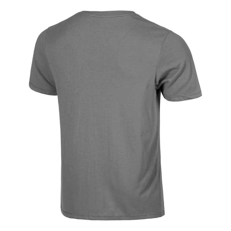 Trainings T-Shirt Herren - grau, weiß