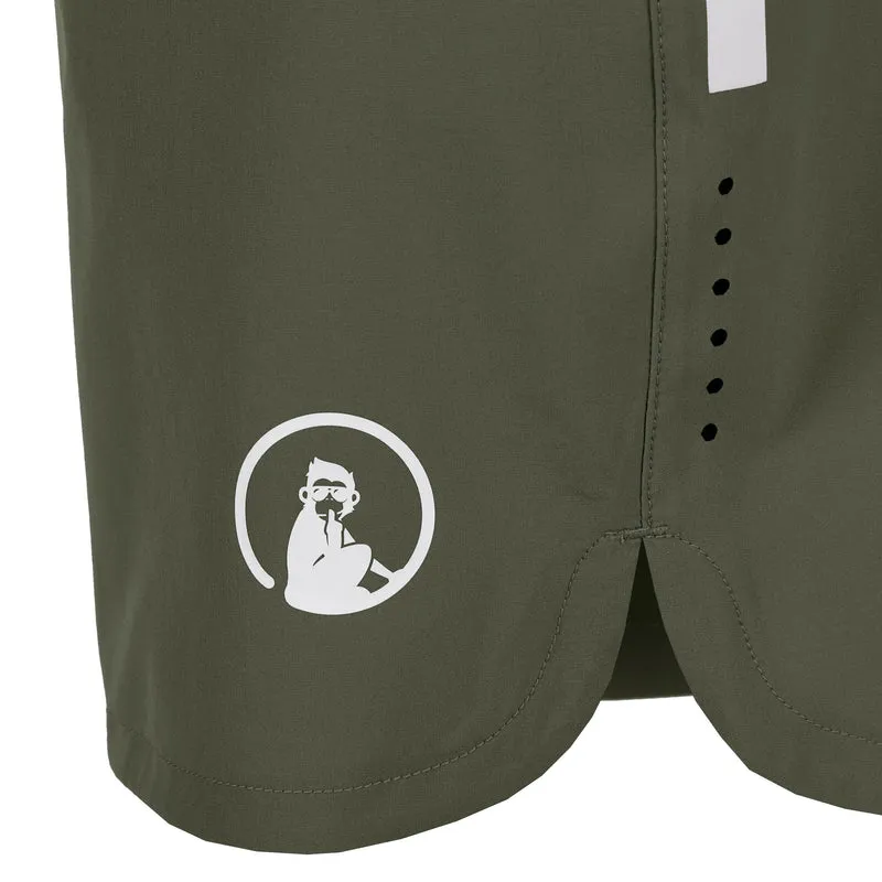 Memories Drop 7in Shorts Herren - dunkelgrün