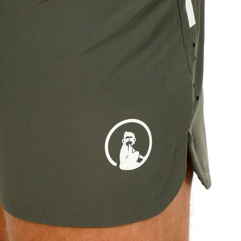 Memories Drop 7in Shorts Herren - dunkelgrün
