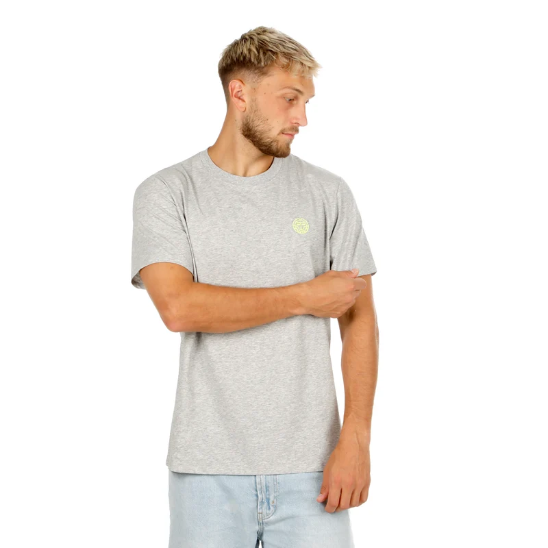 Hey Laguna Backprint T-Shirt Herren-hellgrau