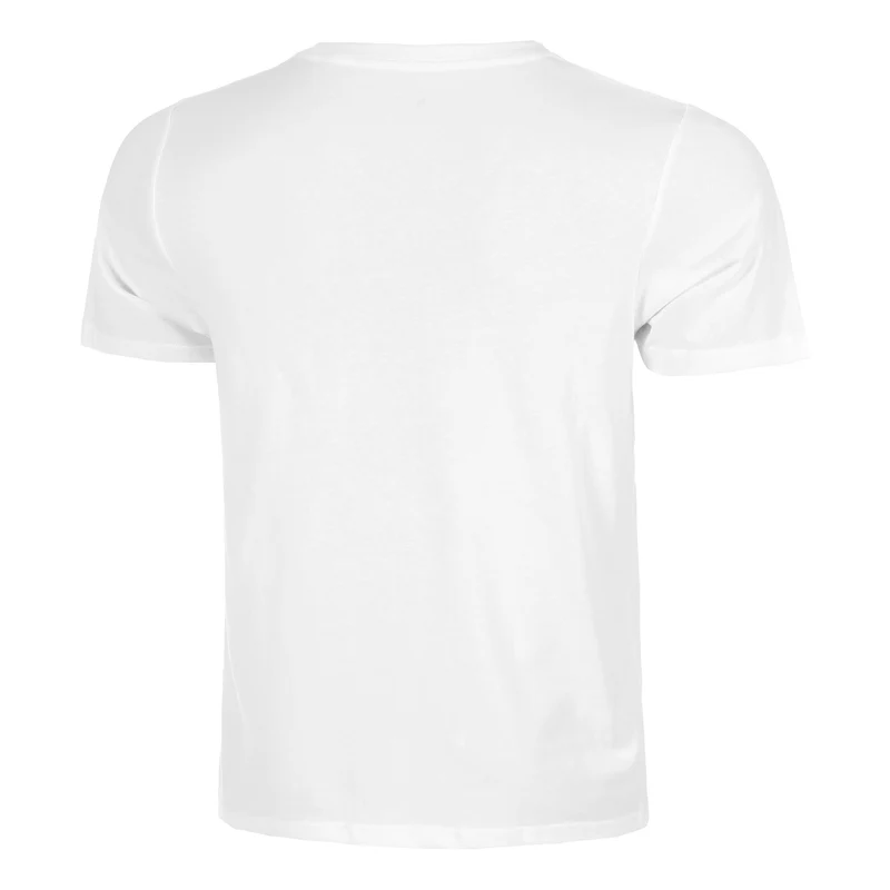 Trainings T-Shirt Herren-Weiß,Dunkelblau