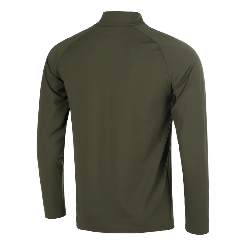Memories Big Serve 1/4 Zip Longsleeve Herren - dunkelgrün