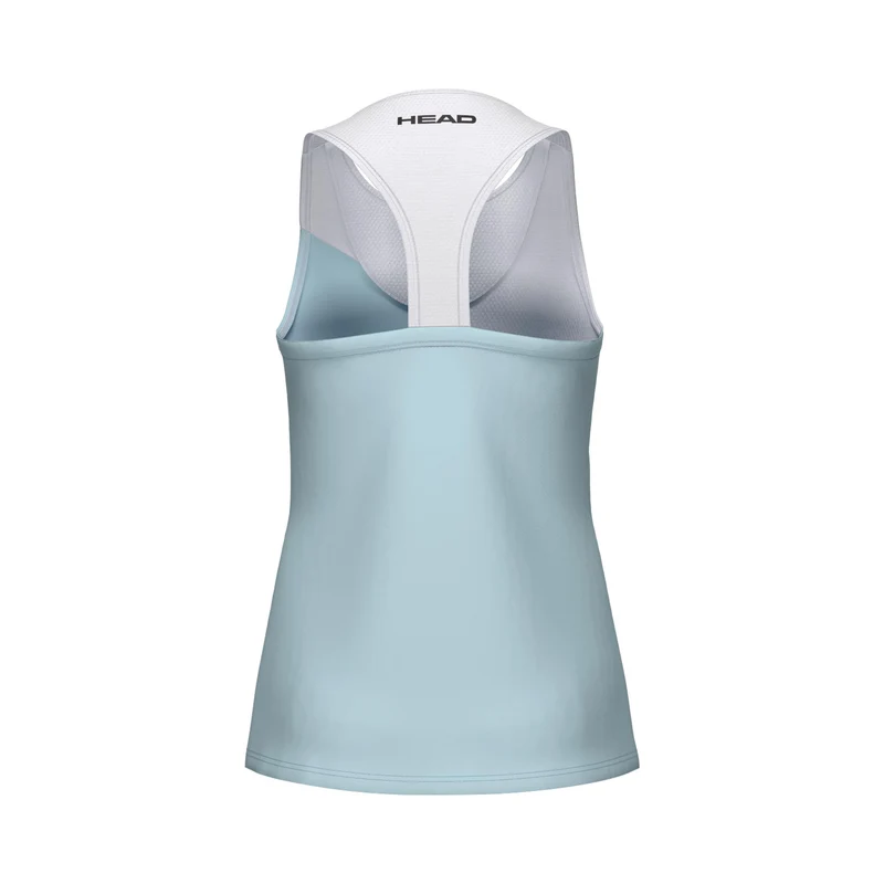 Spirit Tank-Top Mädchen - hellblau, weiß