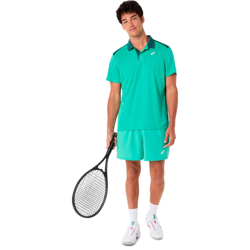 Court Polo Herren-grün