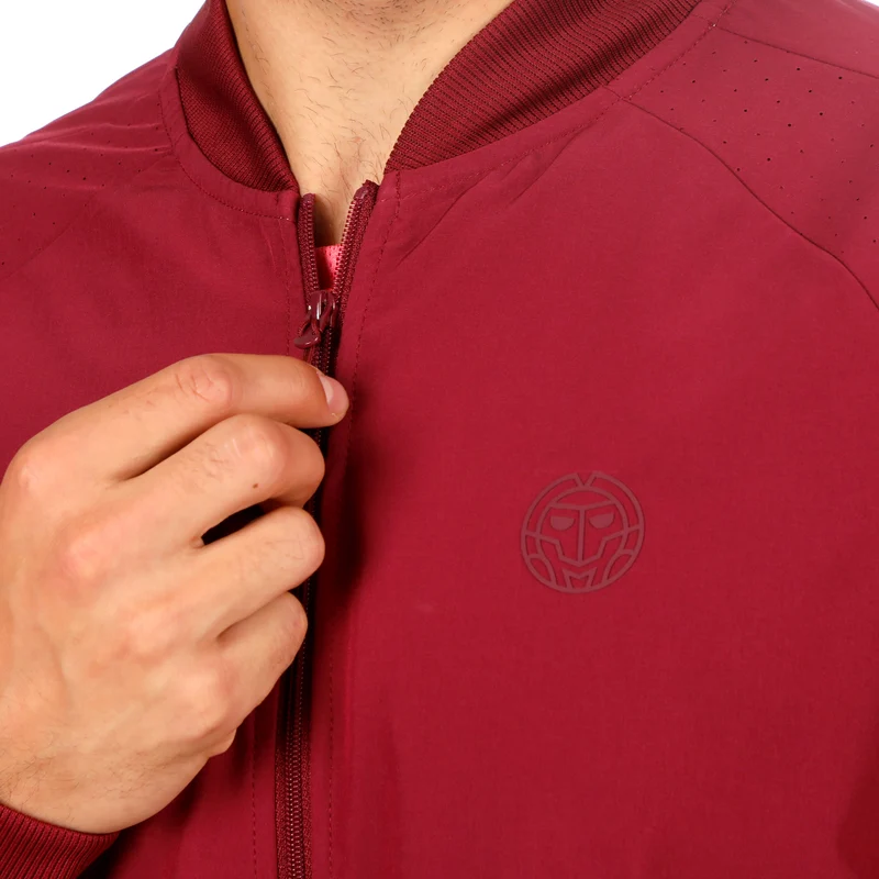 Freeze Out Trainingsjacke Herren - dunkelrot