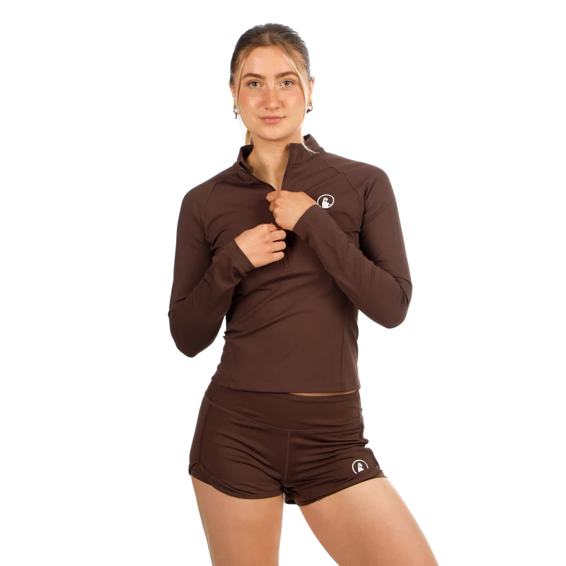 Memories Doubles Longsleeve Damen - braun