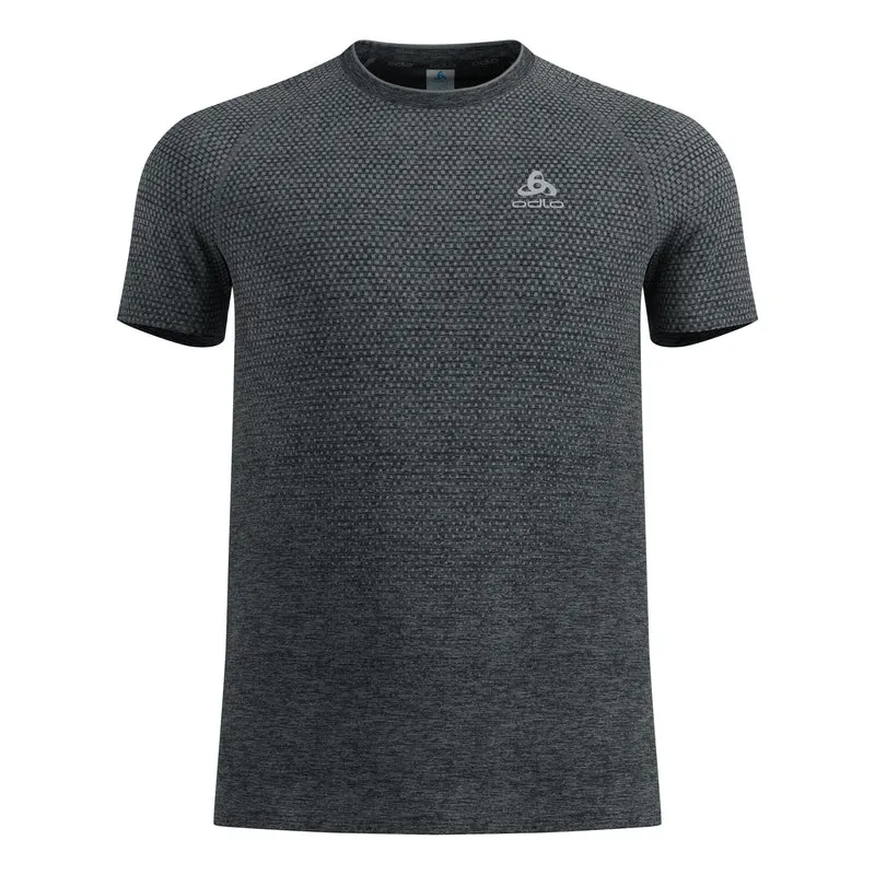 Essential Seamless Laufshirt Herren - grau