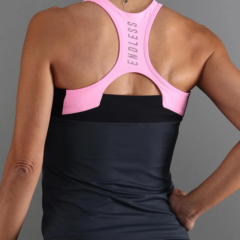 CODE Tank-Top Damen - schwarz