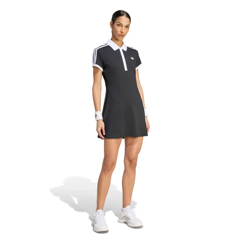 Classics Kleid Damen - schwarz, weiß