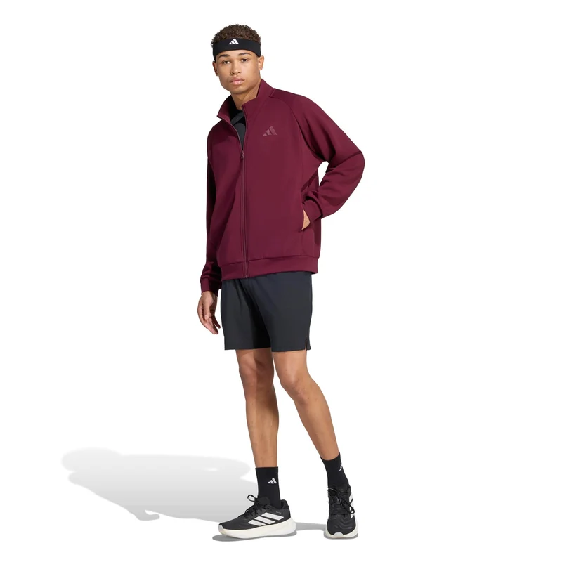 Cover Up Trainingsjacke Herren - weinrot
