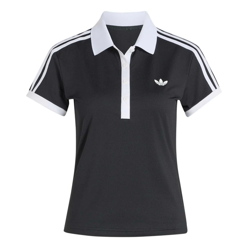 Classics Polo Damen - schwarz, weiß