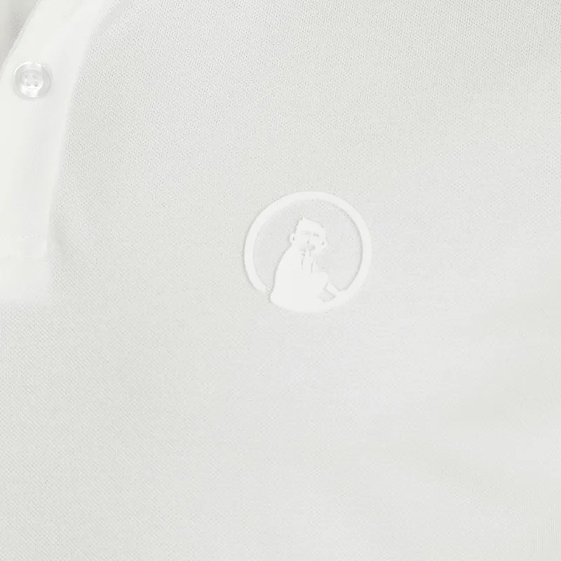 Tonal Core Polo Herren-creme