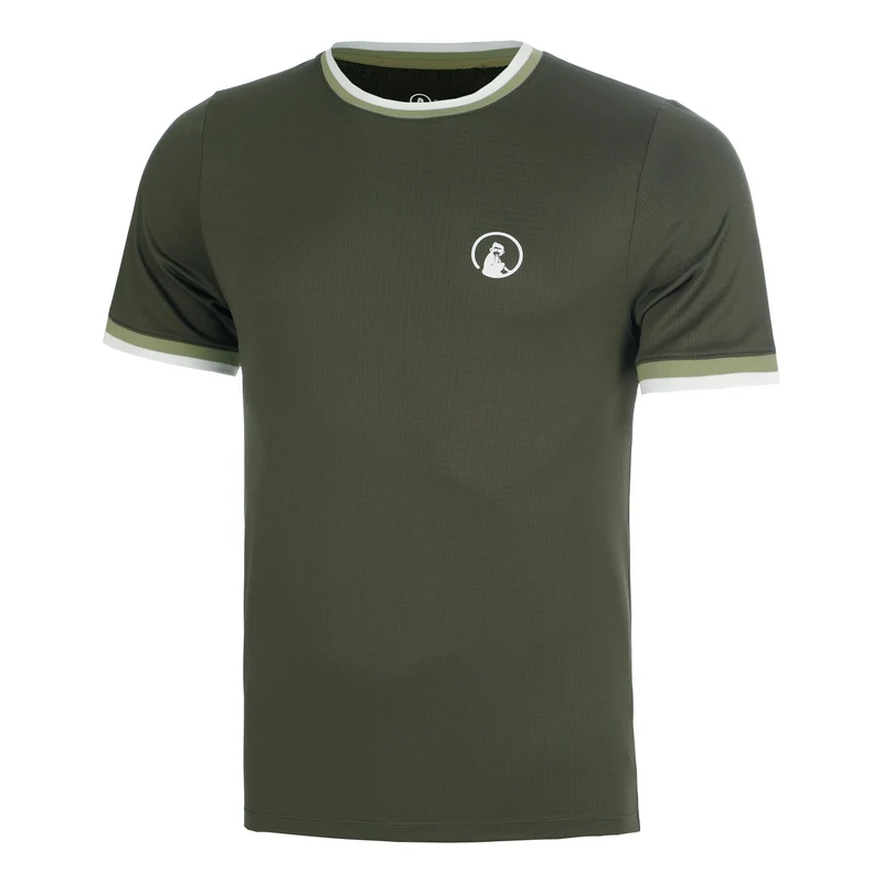 Memories Break Ringer T-Shirt Herren - dunkelgrün