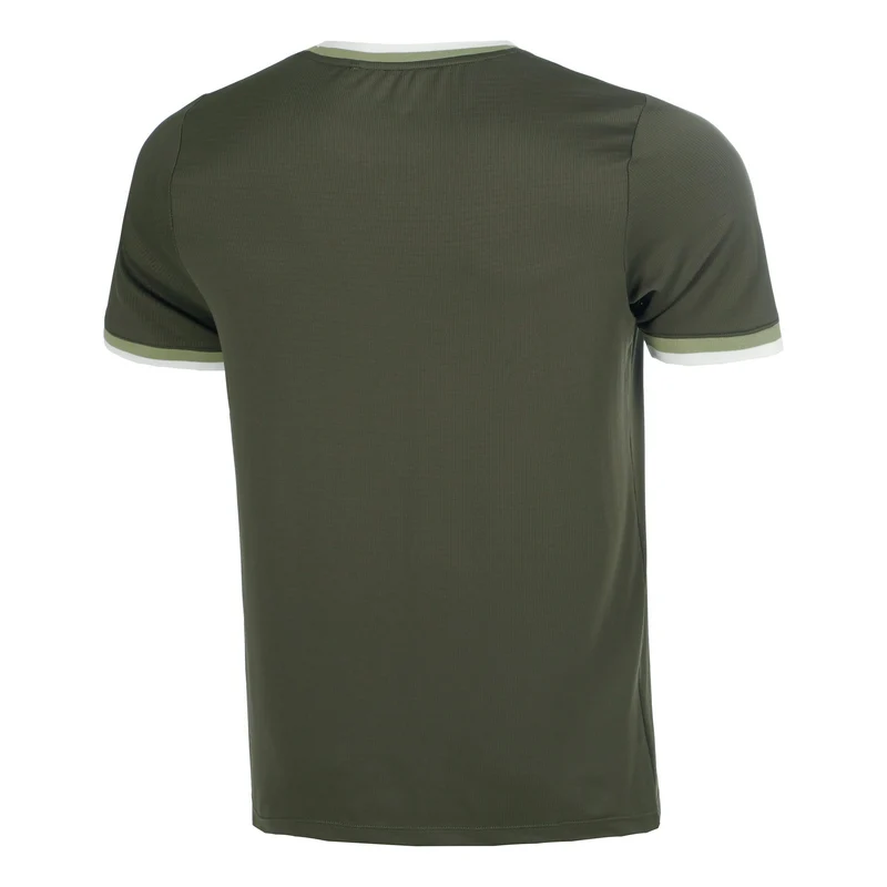 Memories Break Ringer T-Shirt Herren - dunkelgrün