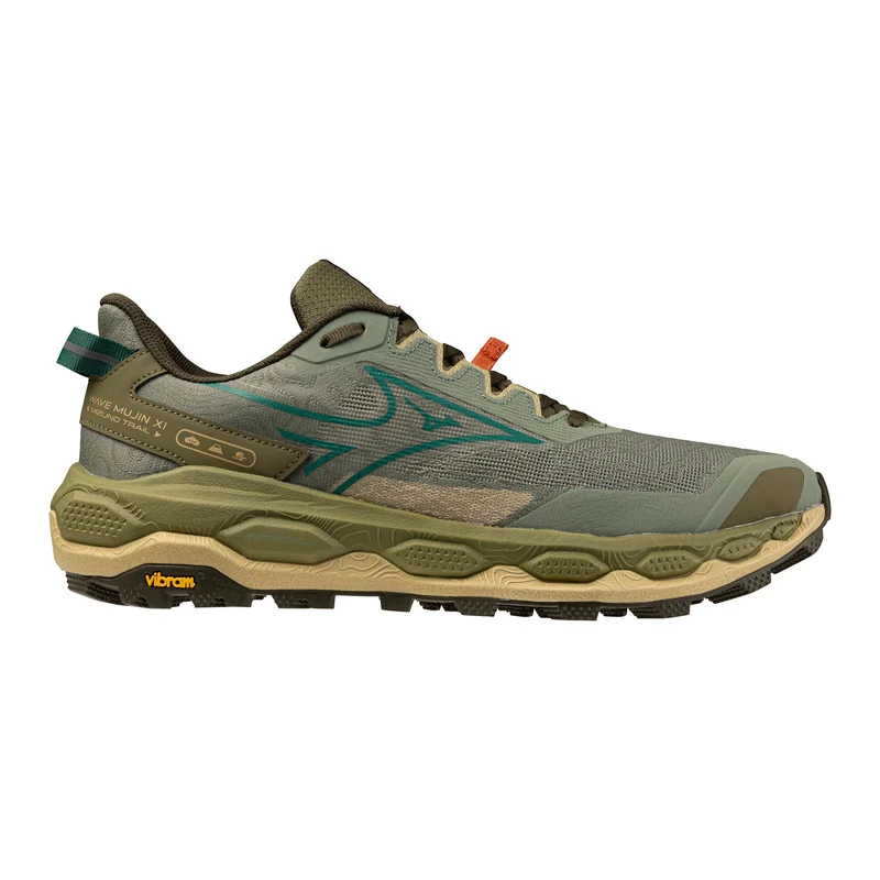 Wave Mujin 11 Trailschuh Herren - oliv, braun