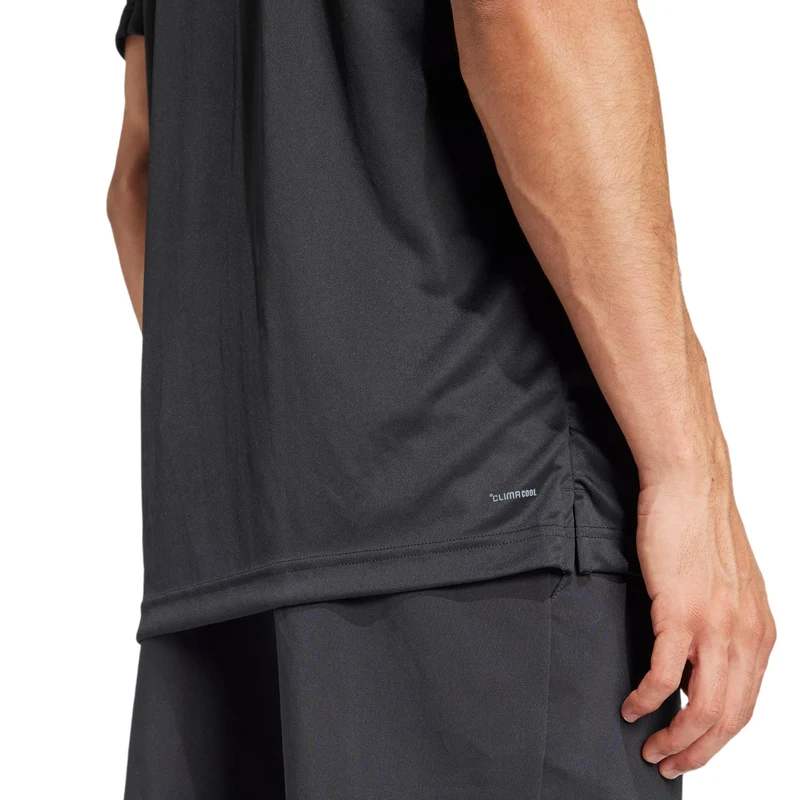 Club 3Stripes T-Shirt Herren-schwarz