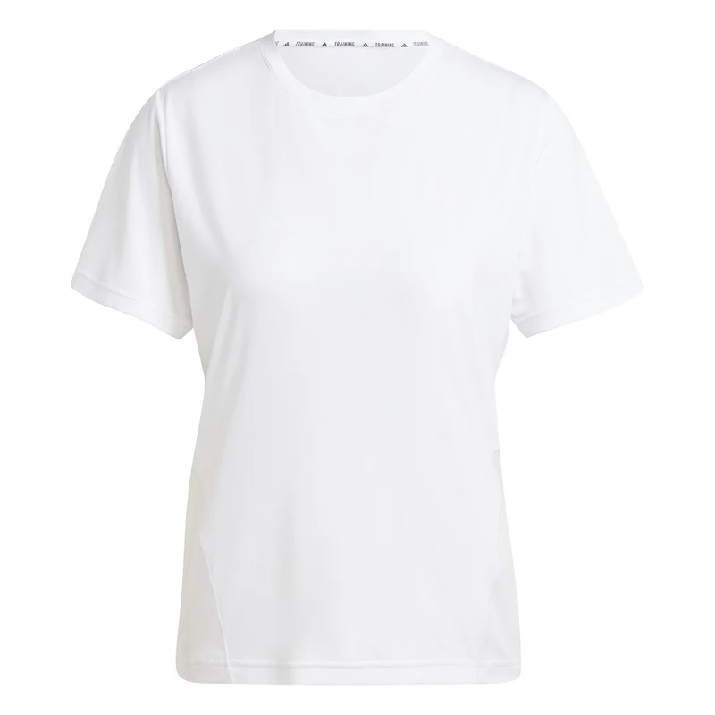 D4T T-Shirt Damen-weiß