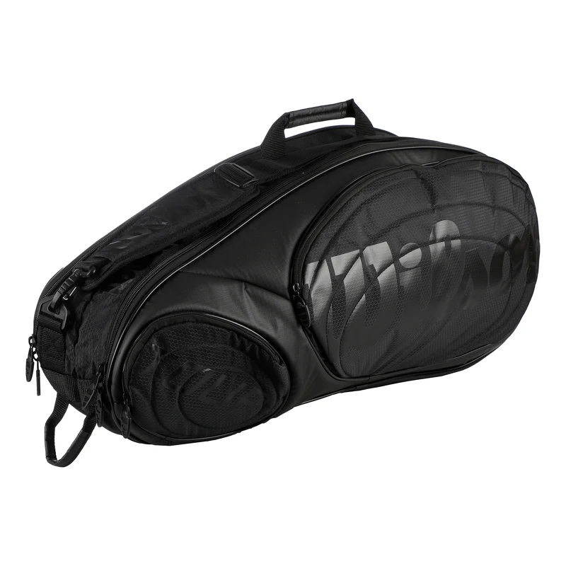 Tour Schlägertasche 6er Special Edition-Schwarz,Schwarz Glänzend