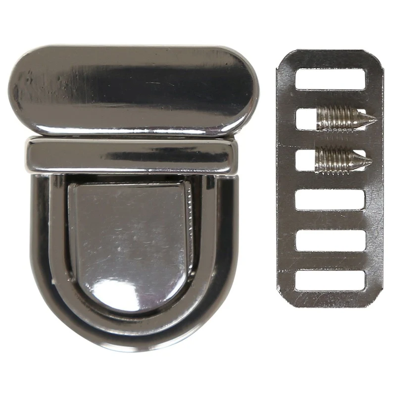 Taschenschloss Metall - 30 x 19 mm