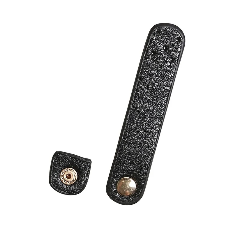 Riemen mit Druckknopf PU-Leder 9 x 1,8 cm