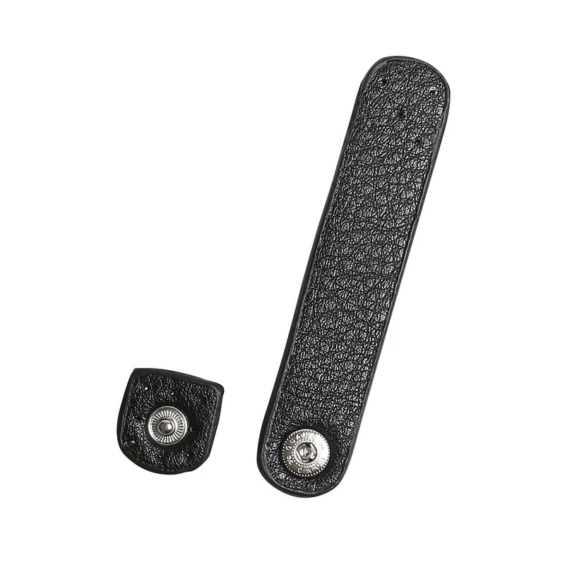 Riemen mit Druckknopf PU-Leder 9 x 1,8 cm