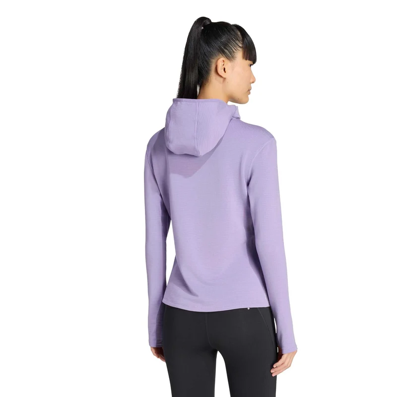 adi365 Winterized Laufshirt Damen - lila