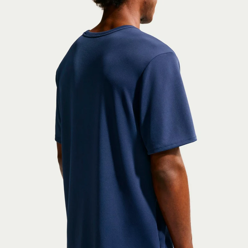 Miler Laufshirt Herren - dunkelblau, silber