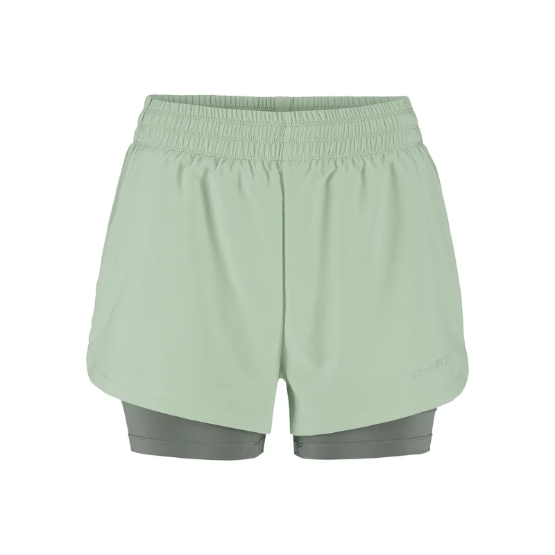 ADV Essence 2in1 Laufshorts Damen - grün