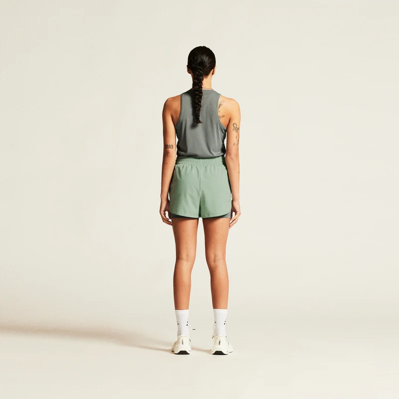 ADV Essence 2in1 Laufshorts Damen - grün