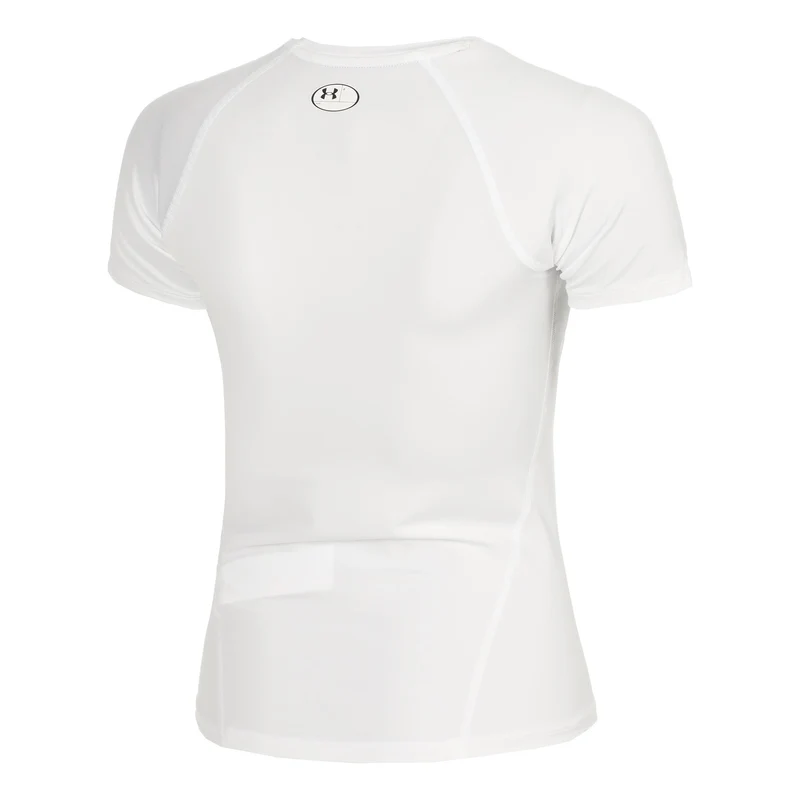 Heatgear Authentics Comp T-Shirt Damen - weiß, hellgrau
