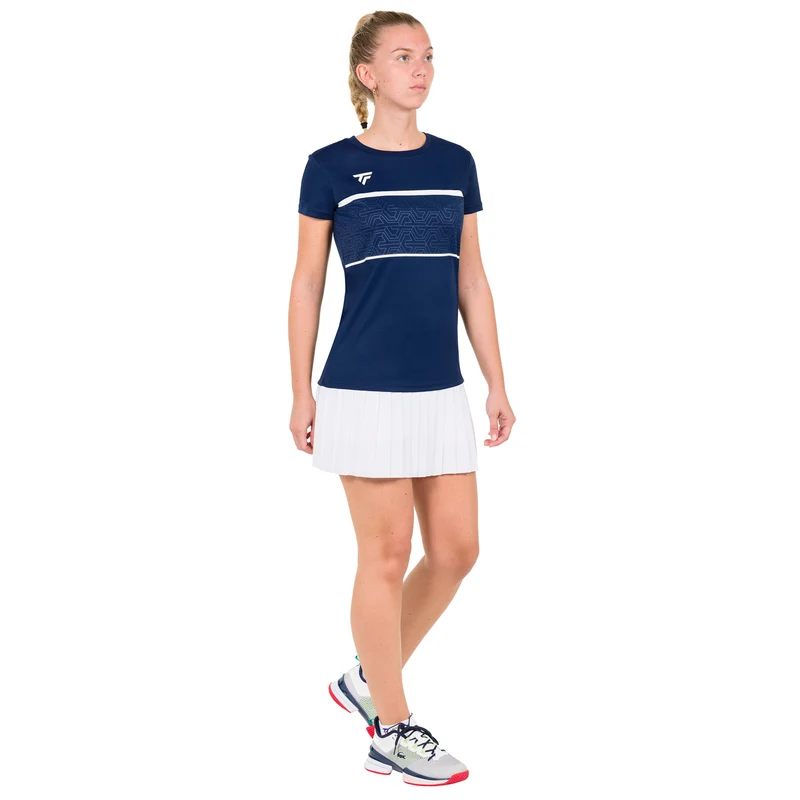 Team Tech T-Shirt Damen-Dunkelblau