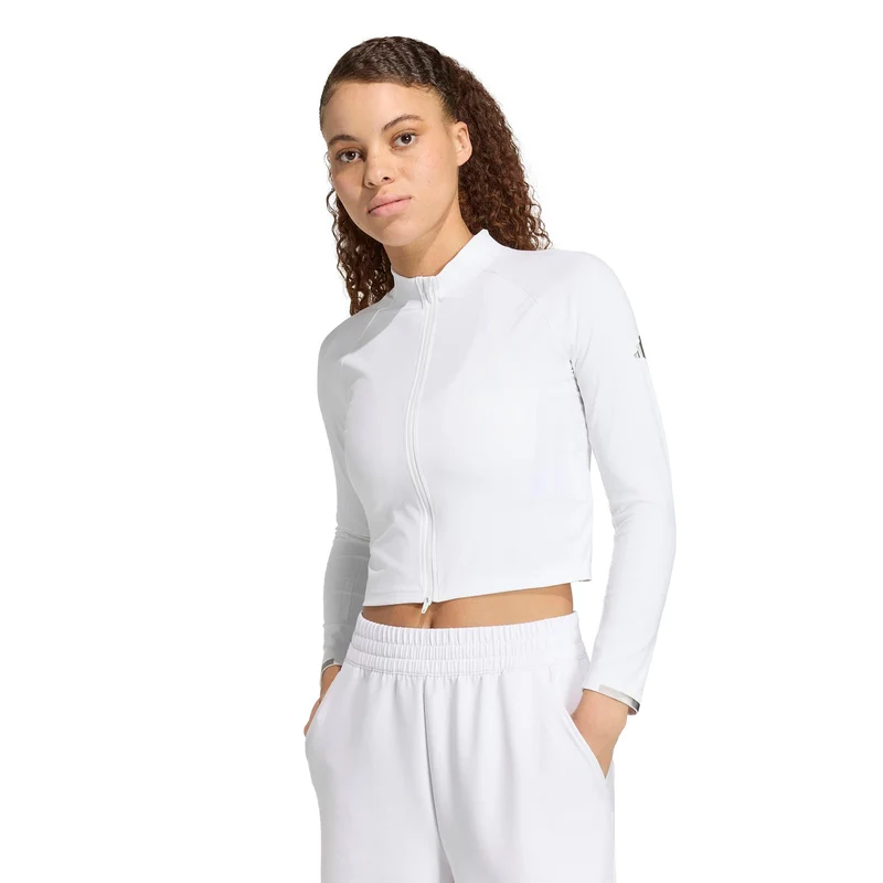 Pro Trainingsjacke Damen - weiß