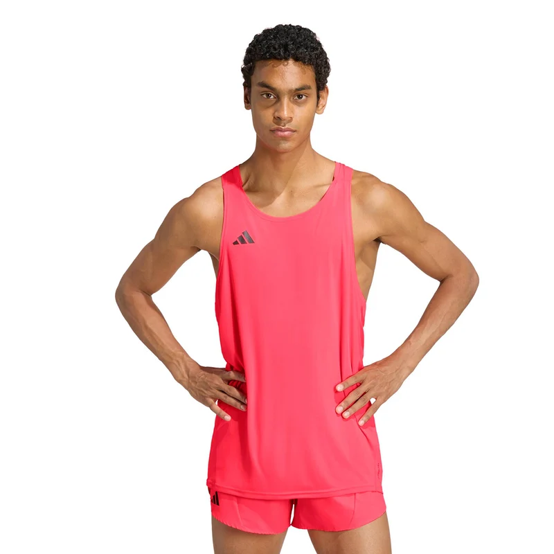 Adizero Essential Laufshirt Herren - koralle