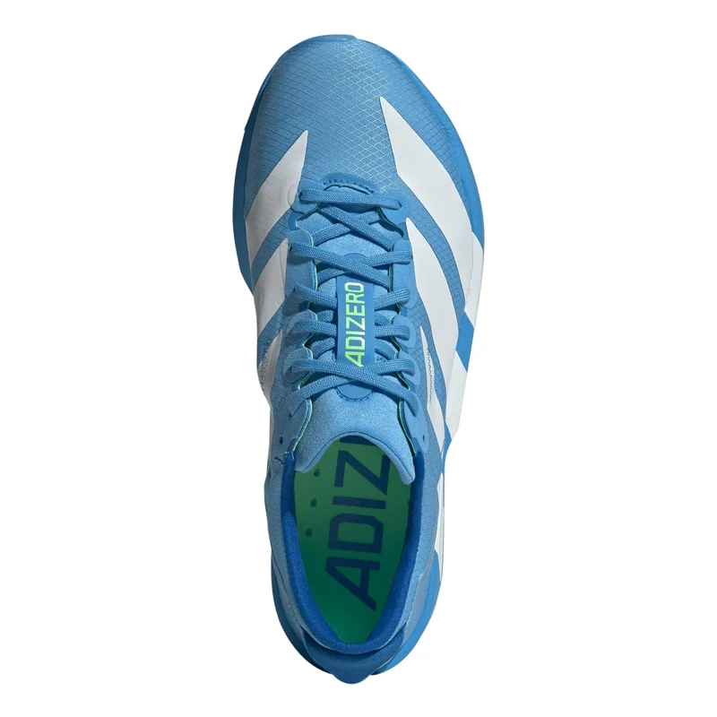 adizero Adios 9 Wettkampfschuh Damen - blau, weiß
