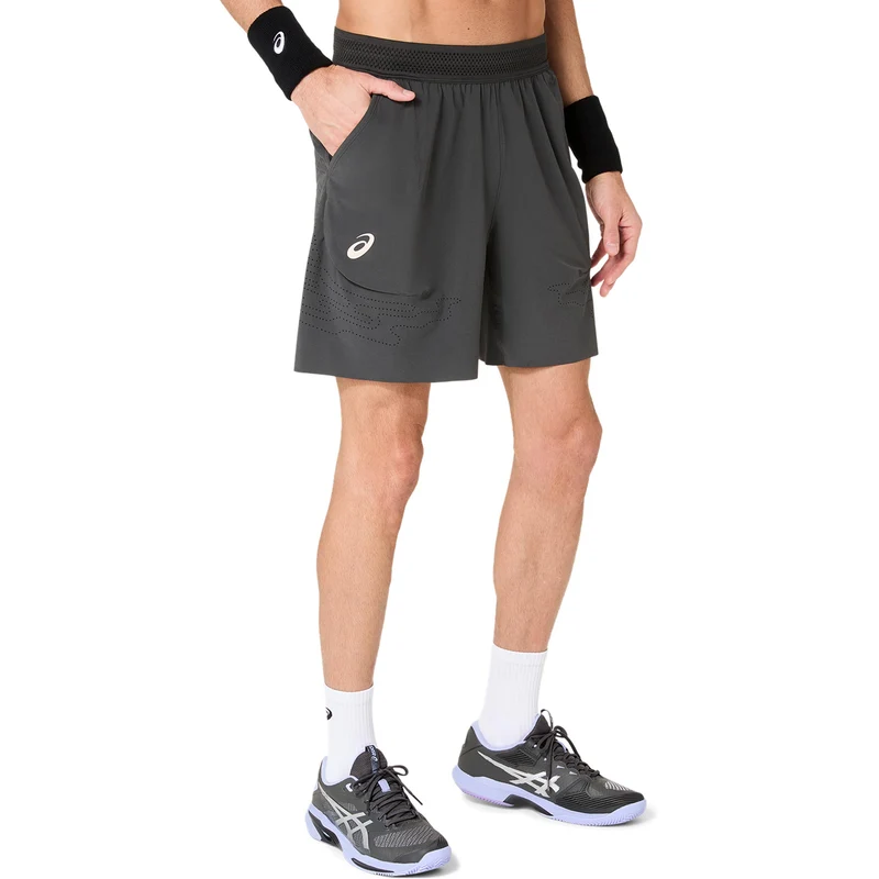 Match Laser Cut 7in Shorts Herren - dunkelgrau, dunkelblau