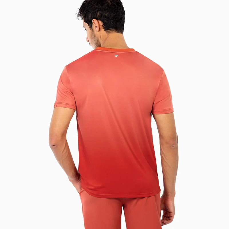 X-Loop T-Shirt Herren - rotorange