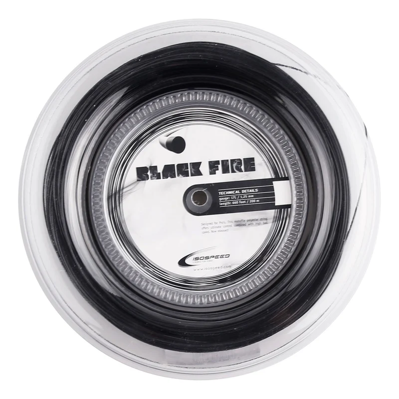 Black Fire Saitenrolle 200m-Schwarz