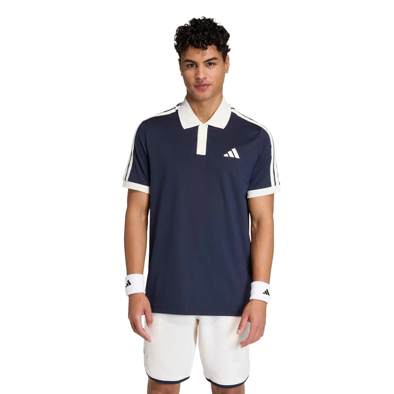 Classics Polo Herren - dunkelblau, beige