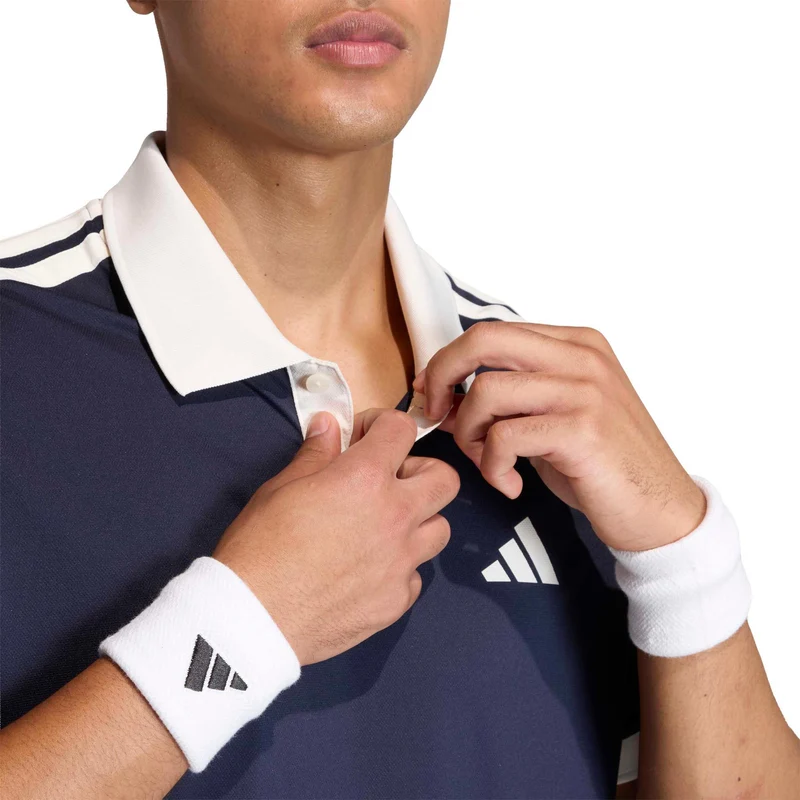 Classics Polo Herren - dunkelblau, beige