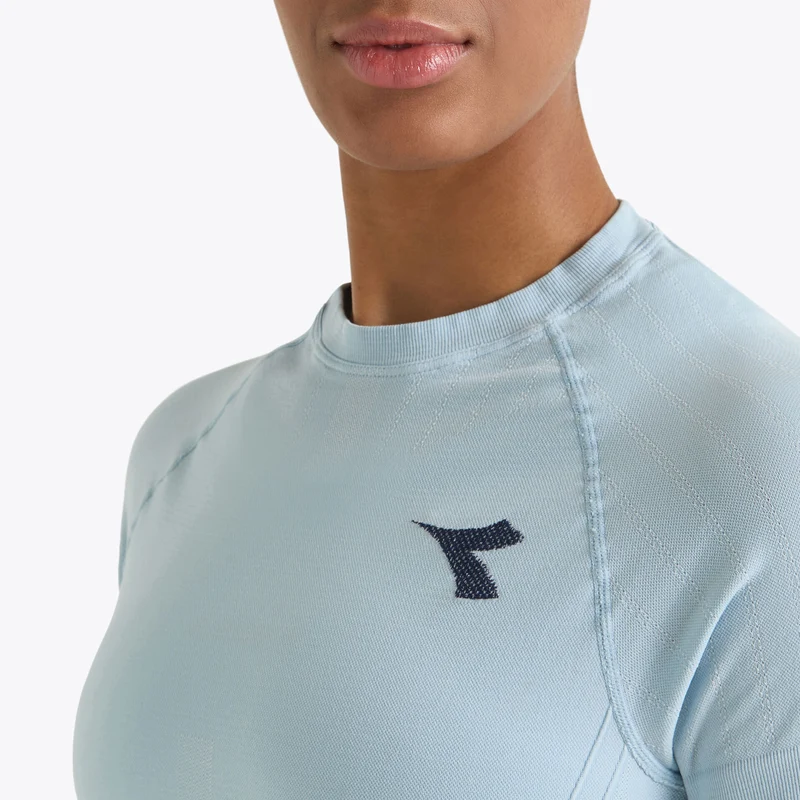 L. Icon Stratouno T-Shirt Damen-Hellblau