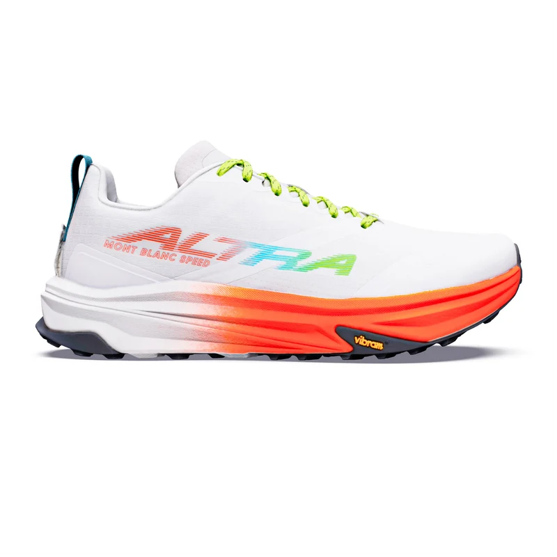 Mont Blanc Speed Trailschuh Herren - weiß, koralle