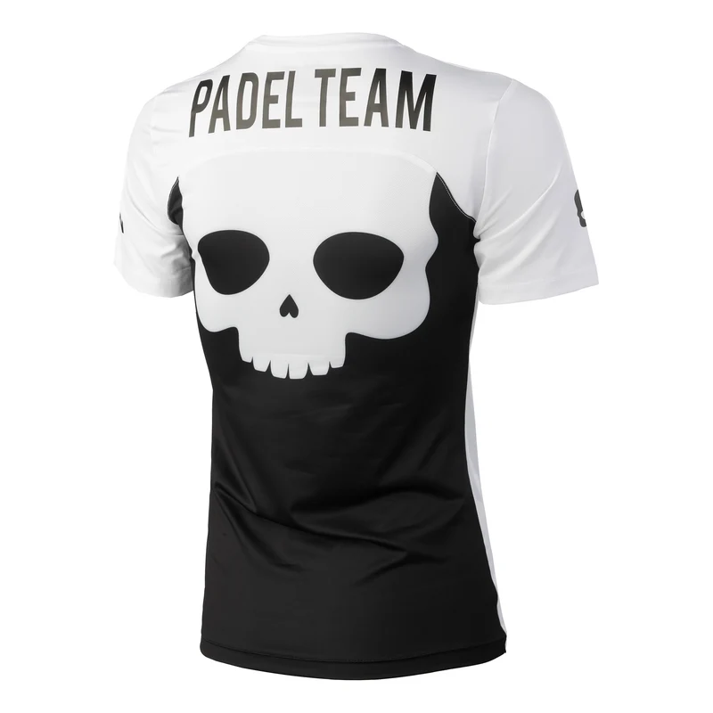 Tech Team T-Shirt Damen-Weiß,Schwarz