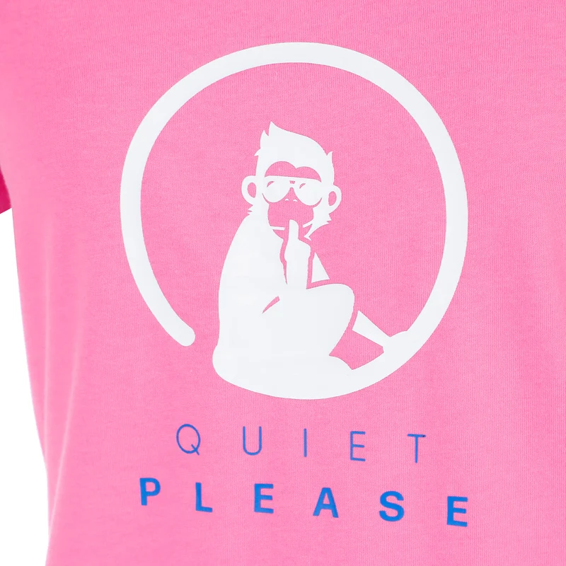 Trainings T-Shirt Damen - pink, weiß