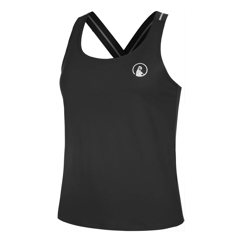 Serve & Volley Tank-Top Damen-schwarz