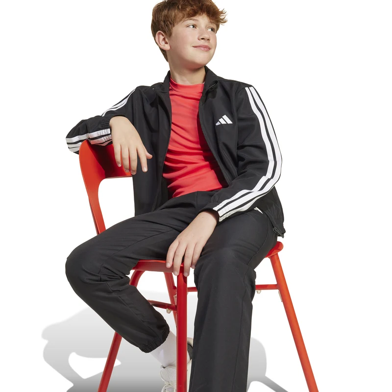 Essentials Climacool Trainingsanzug Kinder-Schwarz,Weiß