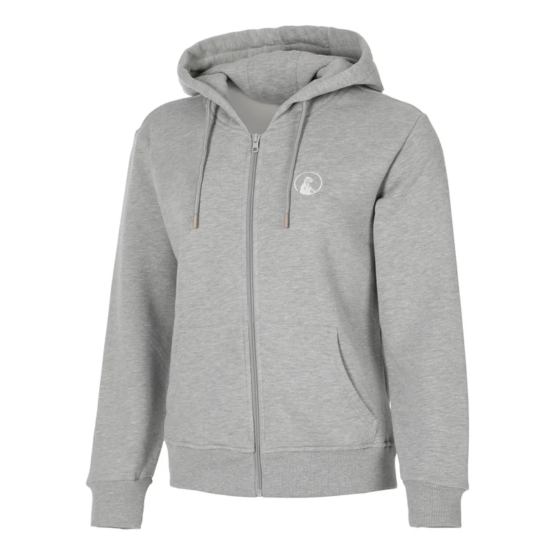 Essential Zip Sweatjacke Damen-grau