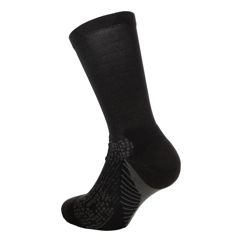 Performance Crew Laufsocken Unisex - schwarz